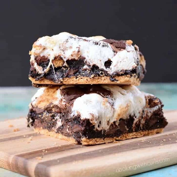 SMORES CRUNCH PROTEIN BROWNIE