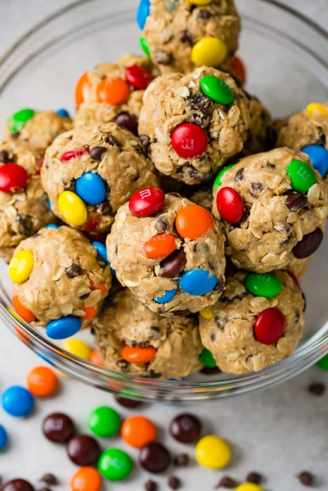 M&M CRUNCH PROTEIN BALLS